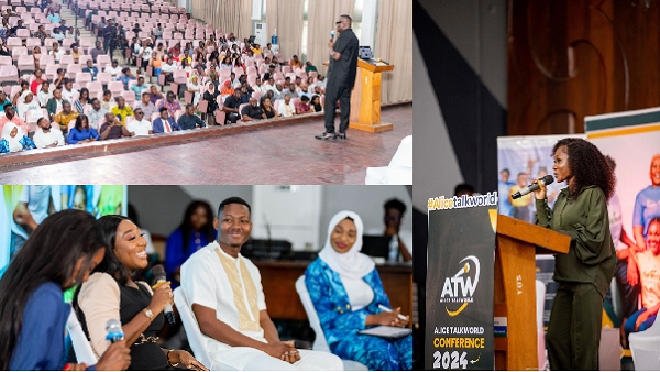 Young women receiving support packages.