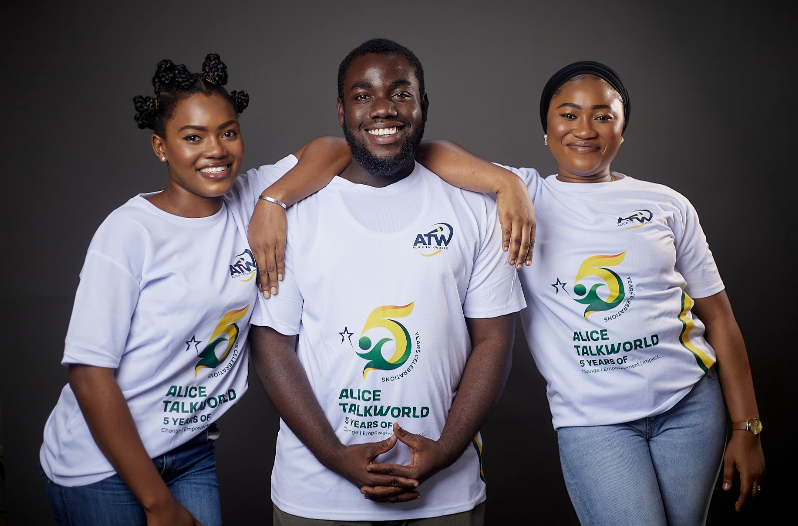 A group of empowered students collaborating.